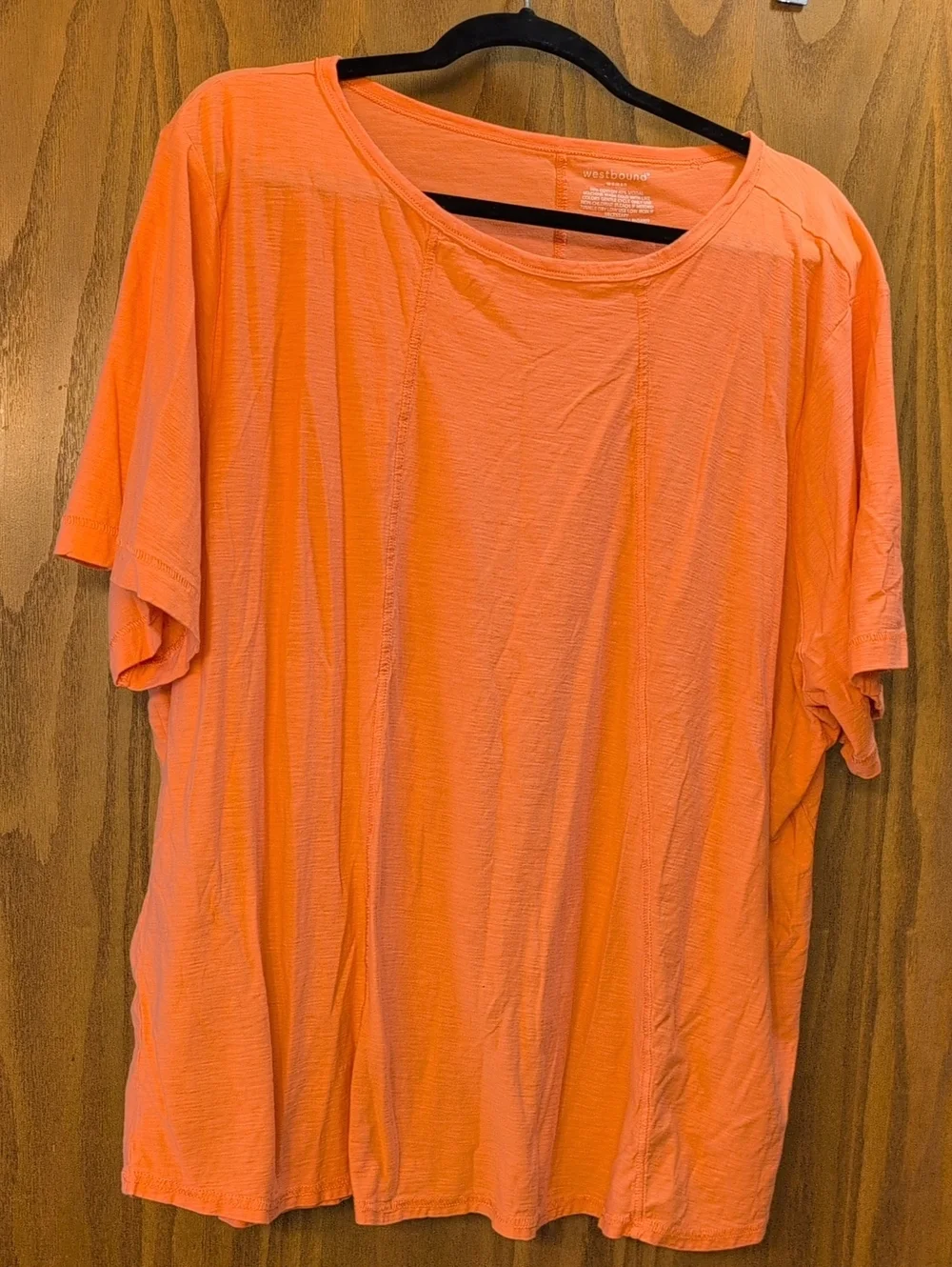 Westbound Bright Orange Short Sleeve Tee